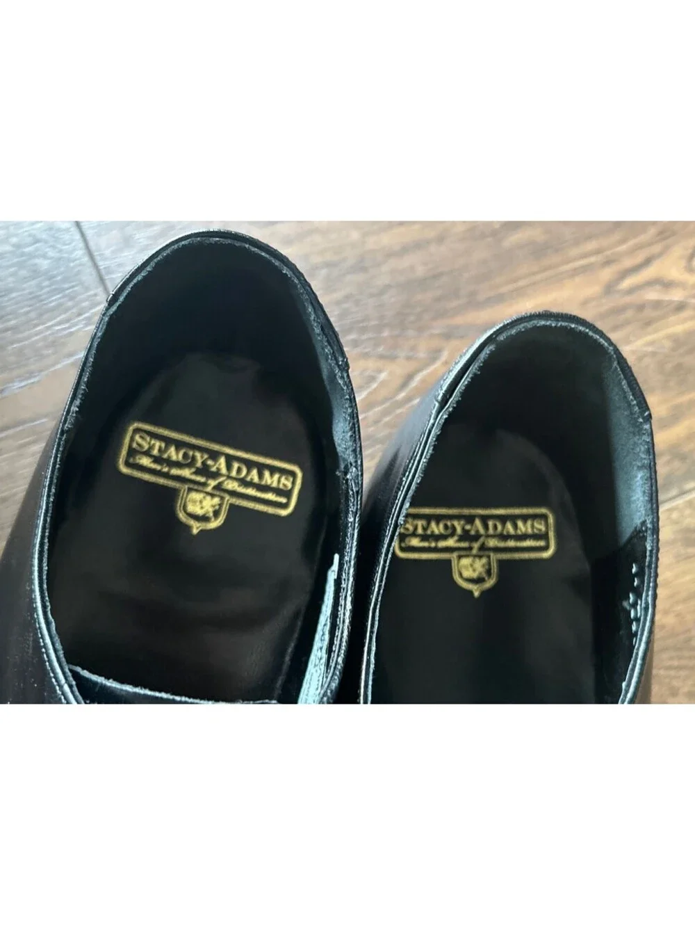 Stacy Adams Men’s Oxford Madison Cap Toe Size 11 E New In Box NIB Black Dressy - Picture 6 of 15